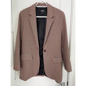 Plaid Blazer